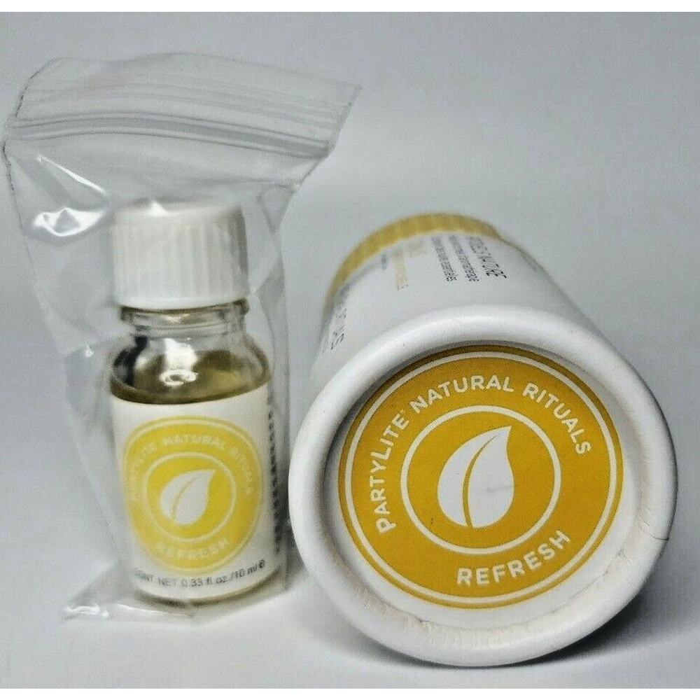 PartyLite Natural Rituals Aromatherapy Scented‎ Oil Refresh Ginger P3G/RH236